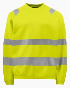 Sweater High-Vis heren 65%P/35%K 300grs